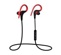 SHINEOFI Auricolari senza Fili Wireless 4.1 Sportivi In-ear Rossi Batteria da 55 Mah e Design Ergonomico Antisudore per Corsa e Allenamento