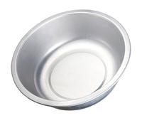SHINEOFI Bacinella in Alluminio Ispessito 30 Cm Fondo Piatto, Contenitore per Lavaggio Frutta e Verdura, Accessorio da Cucina Multifunzionale per Pulizia Alimenti e Lavanderia, Vasca