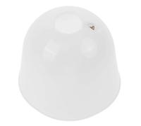 SHINEOFI Baldacchino per Ventilatore da Soffitto Bianco, Calotta Inferiore Resistente senza Deformazioni, Copri Ventilatore Sospeso per Interni come Soggiorno, Ristorante e Bar, Parte