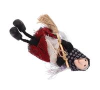 SHINEOFI Bambola Strega Appesa Decorativa Rossa per Halloween, Statuetta Compatta da Appendere per Decorazioni Casa, Ufficio e Festa, Ornamento Festivo a Tema Strega per Atmosfera