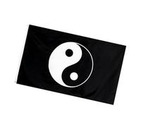 SHINEOFI Bandiera Religiosa Simbolo Taoista Pesce da Appendere Decorazione Garden Resistente e Lavabile Design Sacro per Tempio e Cortile Colori Vivaci e Duraturi Antisbiadimento