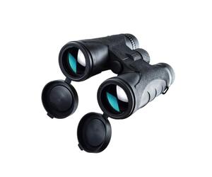 SHINEOFI Binocolo 10x42 Alta Potenza Visione Notturna, Corpo Leggero in Gomma e Acciaio Plastico, per Avventure All'aperto e Osservazioni
