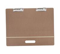 SHINEOFI Blocco da Disegno Portatile in Legno con Clip E Cinturino in Metallo Formato A3 per Esterni Aule E Arte