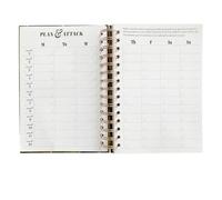 SHINEOFI Blocco Note la Gestione della Salute e Pianificazione Allenamento, Manuale Multiuso Copertina Elegante, Quaderno Leggero e Portatile per Dieta e Agenda Quotidiana, Regalo