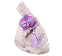 SHINEOFI Borsa da Polso Rosa Stile Vintage Elegante Compatta e Portatile per Occasioni Speciali come Regali di Nozze e Feste di Inaugurazione