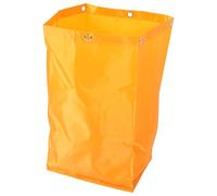 SHINEOFI Borsa per Carrello delle Pulizie in Tela Gialla Riutilizzabile Sacchetto di Ricambio Leggero e Pieghevole Borsa Portaoggetti Capiente per Uso Industriale Giardino e Attività