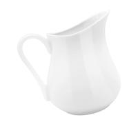 SHINEOFI Brocca per Panna in Ceramica Manico 250 Ml Piccola Brocca per Latte Versatile per Caffè e Salse Uso Domestico e Professionale