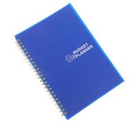 SHINEOFI Budget Planner Portatile con Copertina Rigida Nera Notebook per Gestione Finanze e Monitoraggio Spese Mensile per Organizzazione Bilancio e Controllo Costi