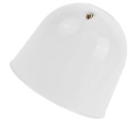 SHINEOFI Calotta Inferiore Ventilatore da Soffitto Grande Bianca in Plastica e Silicone Copri Ventilatore Sospeso Protezione Antipolvere Accessorio per Ventilatori Domestici Facile da