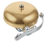 SHINEOFI Campanello Bici retrò in Ferro, Suono Nitido e Forte, Oro | Ciclismo e Biking, Aspetto Speciale e Bello, Robusto e Duraturo, Tono Chiaro