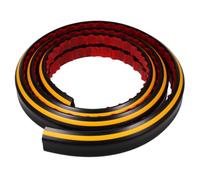 SHINEOFI Canale di Copertura per Cavi in Pvc Nero Autoadesivo, Resistente e Non Facile da Deformare, per Nascondere Fili Elettrici su Pareti e Gestire Cablaggio Tv