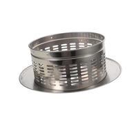 SHINEOFI Cappello per Stufa in Acciaio Inox Resistente alle Intemperie Copertura a Ombrello Antipioggia, Tappo di Sfiato per Tubi Stufa da Esterno, Protezione Anti-nido e Installazione