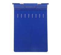 SHINEOFI Cartella Clinica Infermieristica in Plastica Blu Base Flessibile | Ampio Scomparto per Fogli, Scrittura Sicura, Adatta a Ospedali e Ambulatori, per Studenti e Infermieri