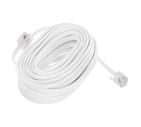 SHINEOFI Cavo Telefonico Prolunga Pc Per Telefono Fisso Casa e Ufficio Filo Collegamento Affidabile e Durevole Con Connettore Plug Per Segnale Chiaro e Connessione Veloce