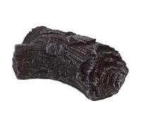 SHINEOFI Ceppi di Fuoco Finti a LED 3d per Caminetto Interno, Tronchi Artificiali senza Fiamma in Resina Sintetica, Decorazioni Natalizie per Casa e Festa, Effetto Legna Bruciante