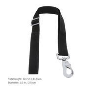 SHINEOFI Cinghia Regolabile in Nylon per Secchio Set 2 Pezzi Corda Fissa per Secchio d'Acqua Uso Esterno e Interno per Cavalli Fissaggio Recinzioni e Stalle Colore Nero