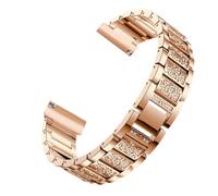 SHINEOFI Cinturino Dell'orologio Rosa Orologio Fitness Cinturino Di Ricambio Per Orologio Intelligente Cinghie Donne Cinturini Per Orologi Da Donna Fiammata Sostituzione Ora Signore Golden