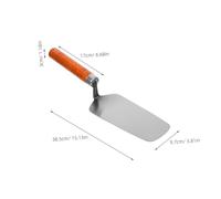 SHINEOFI Coltello Da Intonaco Cazzuole Manuali Per Muratura Frattazzo Per Finitura in Spatola Lisciante Spatola Liscia Per Finitura Frattone Piatto in Acciaio Inox