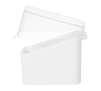 SHINEOFI Contenitore per Fette di Formaggio Trasparente Coperchio Sigillante Porta Snack e Bustine di Tè Riutilizzabile in PP per Conservazione in Frigorifero e Cucina