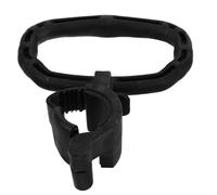 SHINEOFI Convertitore Manubrio Kettlebell Regolabile per Allenamento Casa | Design Portatile Rimovibile e Riutilizzabile, per Impugnatura Bilanciere, PP e Ferro, Colore Nero