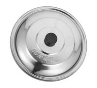 SHINEOFI Coperchio in Acciaio Inossidabile per Wok e Vaporiera Manico Anticalore Multifunzione Adatto per Uso Domestico in Cucina