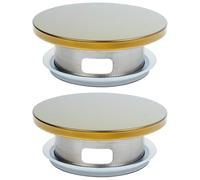 SHINEOFI Coperchio per Brocca d’Acqua in Acciaio 304 Resistente All’Usura Guarnizione in Silicone Set da 2 Pezzi Filtro a Doppia Uscita per Bollitore e Brocca da Cucina per Uso