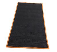 SHINEOFI Coperta Traslochi Imbottita Pesante Nera Con Arancione Resistente Per Protezione Mobili Da Graffi e Danni Copertura Imbottita Trapuntata Grande Per Trasporto e Spostamenti Facili