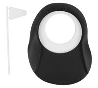 SHINEOFI Coppa di Pratica da Golf in Plastica con Bandierina, Allenamento | Strumento di Formazione per Putter e Palline, Uso Domestico e Giardino, Gioco Rapido Tutto L'anno