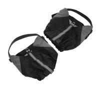 SHINEOFI Copriscarpe Antiscivolo da Montagna, Protezione Leggera Nera | Poliestere, Blocco Detriti e Comfort nei Lunghi Sentieri, per Caviglie e Scarponi da Trekking
