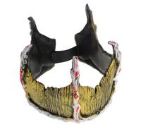 SHINEOFI Corona Medievale da Re in Schiuma PU 3d, Accessorio | Design Classico Vintage, Bordi senza Sbavature, Vestibilità Morbida e Leggera, per Uomini