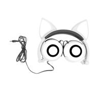 SHINEOFI Cuffie Luminosi a Orecchie per Bambini Cuffie Antirumore Design Auricolari per Bambini Fascia Morbida e Confortevole