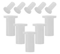 SHINEOFI Cuscinetto Inferiore Porta Frigorifero 10 Pezzi, Boccola in Plastica, Riduce Rumore e Gioco, Accessorio per Elettrodomestici Frigoriferi, Casa e Cucina