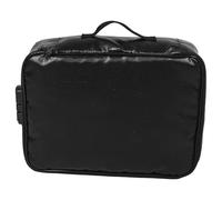 SHINEOFI Custodia Portadocumenti Ignifuga con Lucchetto Borsa Organizer Portatile a 3 Strati per Carte di Credito e Denaro Organizer per Documenti da Viaggio Protezione Antincendio e
