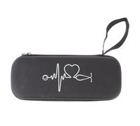 SHINEOFI Custodia Protettiva per Stetoscopio Antiurto in EVA Resistente e Leggera Borsa da Trasporto Portatile Zip per Accessori Infermieristici per Uso Professionale e Scuola