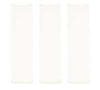 SHINEOFI Cuvette in Vetro Ottico 10 MM, Set da 3 Pezzi per Spettrofotometro, per Laboratori e Scuole Scientifiche