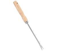 SHINEOFI Estrattore di Erbacce Manico in Legno e Punta in Ferro Resistente all'Usura alla Rottura per Uso Domestico e Agricolo nel Giardinaggio