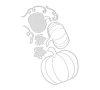 SHINEOFI fai da Te Mini Zucca Metallo Acciaio al Carbonio Coltello Stampo Carta Arte goffratura Incisione Coltello da Taglio Stampo Fustella Halloween tagliopro fustellatore Morire Silver