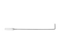 SHINEOFI Gancio per Stufa in Ferro Antiscivolo e Resistente al Calore, Utensile per Stufa e Focolare Esterno, Lunghezza 40cm, per Campeggio e Focolare All'aperto