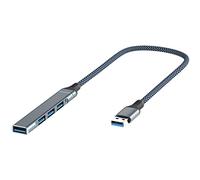 SHINEOFI Hub USB Porte Espansore USB per Laptop Connettore Dati Veloce Fino Realizzato Compatto e Leggero per Trasporto Facile