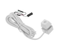 SHINEOFI Interruttore Accensione Esterno per Pc Adattatore Remoto per Alimentazione Desktop Controllo Elegante Compatibile con Tutti Computer Desktop