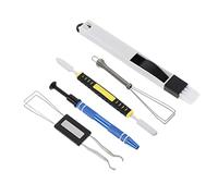 SHINEOFI Key Cap Puller Spazzola Static e per Chip per Pulizia e Manutenzione Tastiere e Elettronici