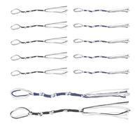 SHINEOFI Kit 12 Pezzi Corde Tzitzit Tallit Nappe per Scialli da Preghiera, Accessori di Sostituzione Frange per Abbigliamento Ebraico, per Cerimonie Religiose e Uso Quotidiano