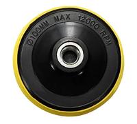 SHINEOFI Kit 8 Pezzi Tampone Diamantato Per Lucidatura a Umido e Asciutto, Set Tamponi Diamantati Per Pietra, Granito e Marmo, Con Supporto Adesivo 100 Mm Per Utensili Elettrici Da Lucidatura