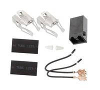 SHINEOFI Kit Compatibile con 330031 Ricambio Diretto Presa Bruciatore per Forno Abs e Metallo, per Riparazione Elettrodomestici