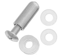 SHINEOFI Kit di Cuscinetti e Albero in Acciaio Inox per Tritacarne Elettrico e Manuale, Accessori Ricambio per Frullatore da Cucina, Riparazione Efficiente per Utensili da Carne e Pollame