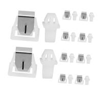 SHINEOFI Kit Serrature Blocco Porta Asciugatrice 10 Pezzi, Chiusure Per Porte Armadietti in Materiale Robusto, Accessori Ricambio Elettrodomestici Installazione Rapida e Compatibilità Versatile