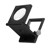 SHINEOFI Lente d'Ingrandimento per Gioielliere 30 Mm 10x Puntatore in Pieghevole da Scrivania per La Valutazione E Il Collezionismo di Gioielli