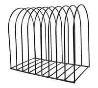 SHINEOFI libreria da tavolo Organizzatore del libro Archiviazione di file desktop Table Top Bookshelf supporto per supporto per documenti desktop rack da tavolo Black