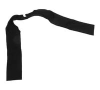 SHINEOFI Maniche Compressive per Braccia Donna in Chinlon Nero Supporto Schiena e Modellatore Braccia, Manica 3/4 per Postura Corretta e Attività Sportive
