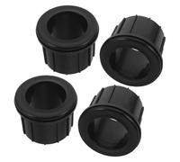 SHINEOFI Manicotti e Tappi Copriforo per Base Ombrellone da Giardino, Set 4 Pezzi Compatibili 38+48mm, Accessori per Supporto Palo Esterno Patio Montaggio Rapido e Stabilità Migliorata